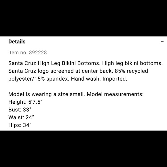 NWT 2 PC Santa Cruz Skateboards Multi-way Bikini Set - Picture 11 of 11